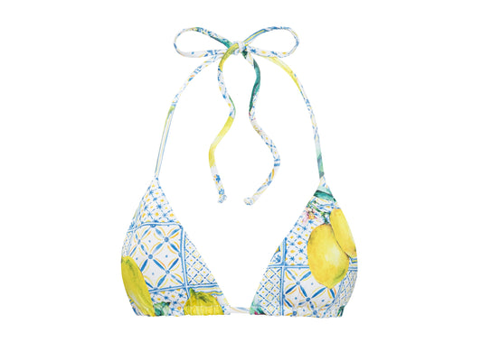 Limoncello Chinoiserie Triangle Top
